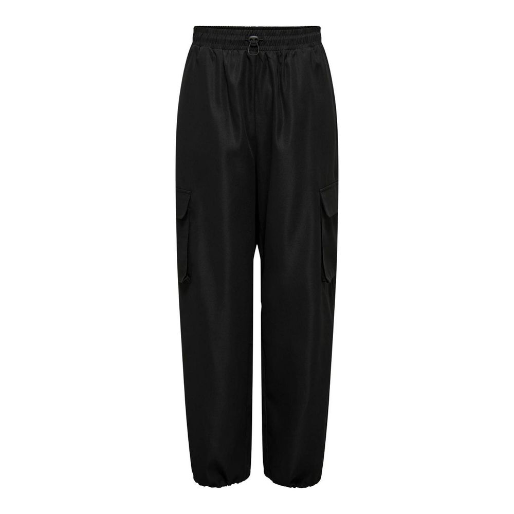 Pantalón de algodón negro