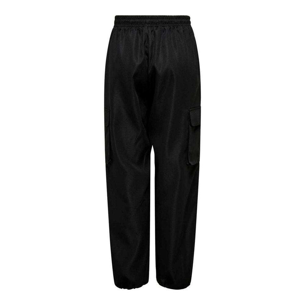 Pantalón de algodón negro