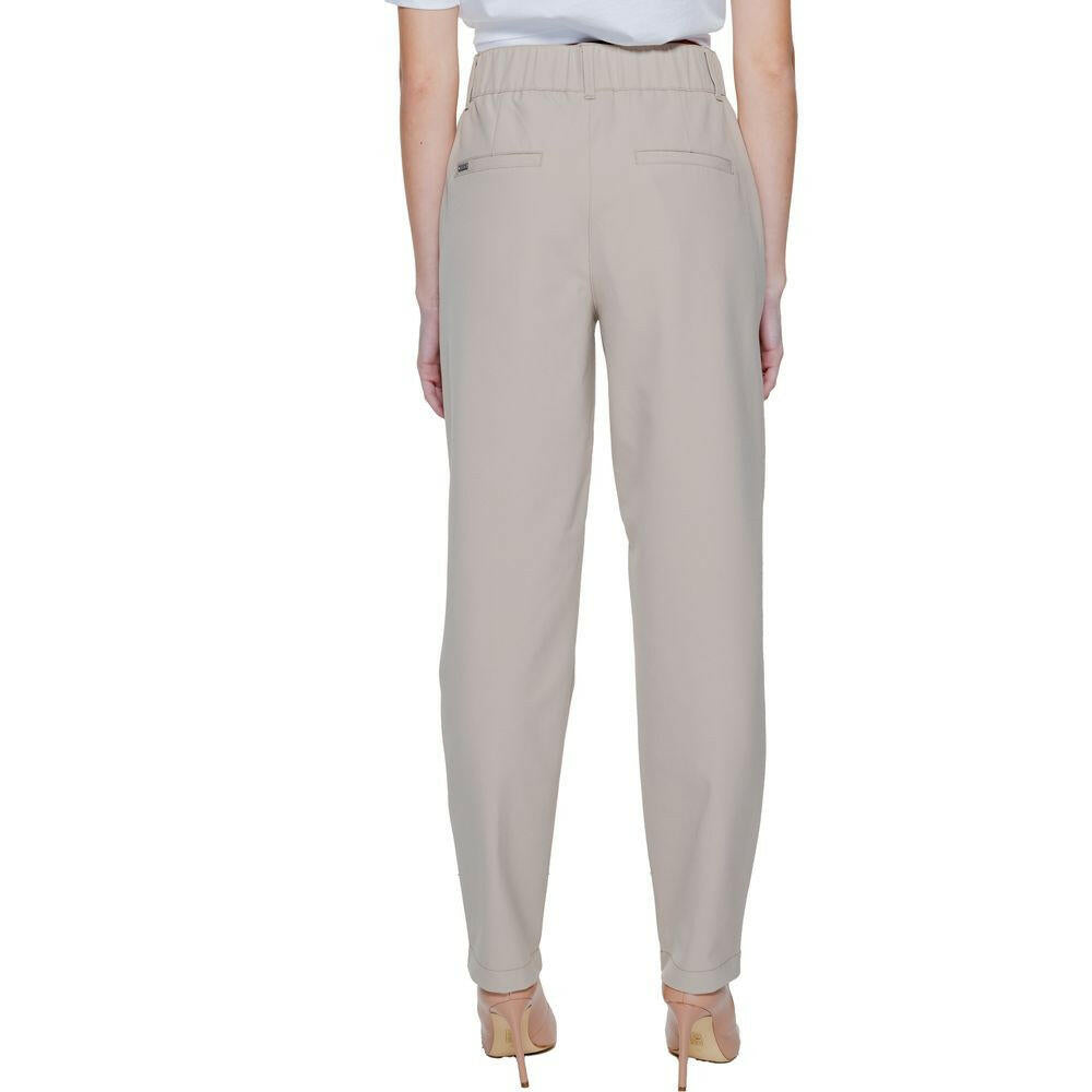 Street One Beige Polyamide Pant Street One