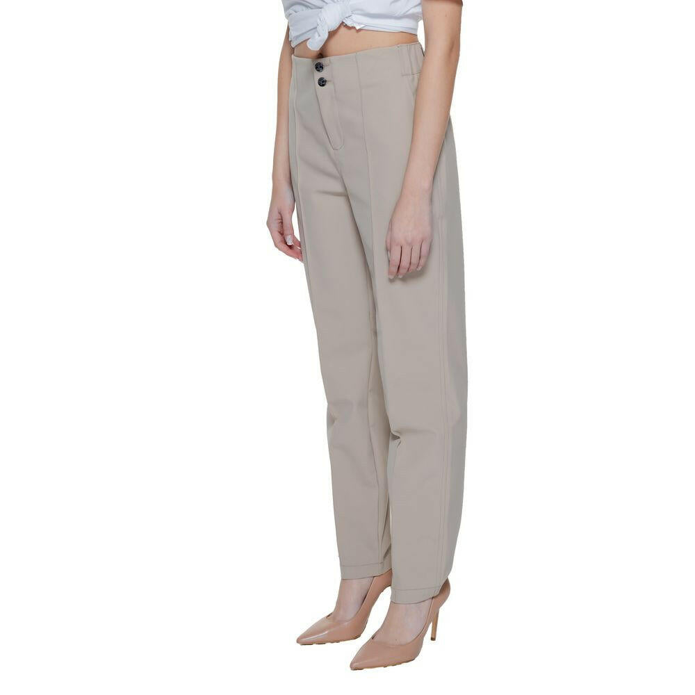 Street One Beige Polyamide Pant Street One
