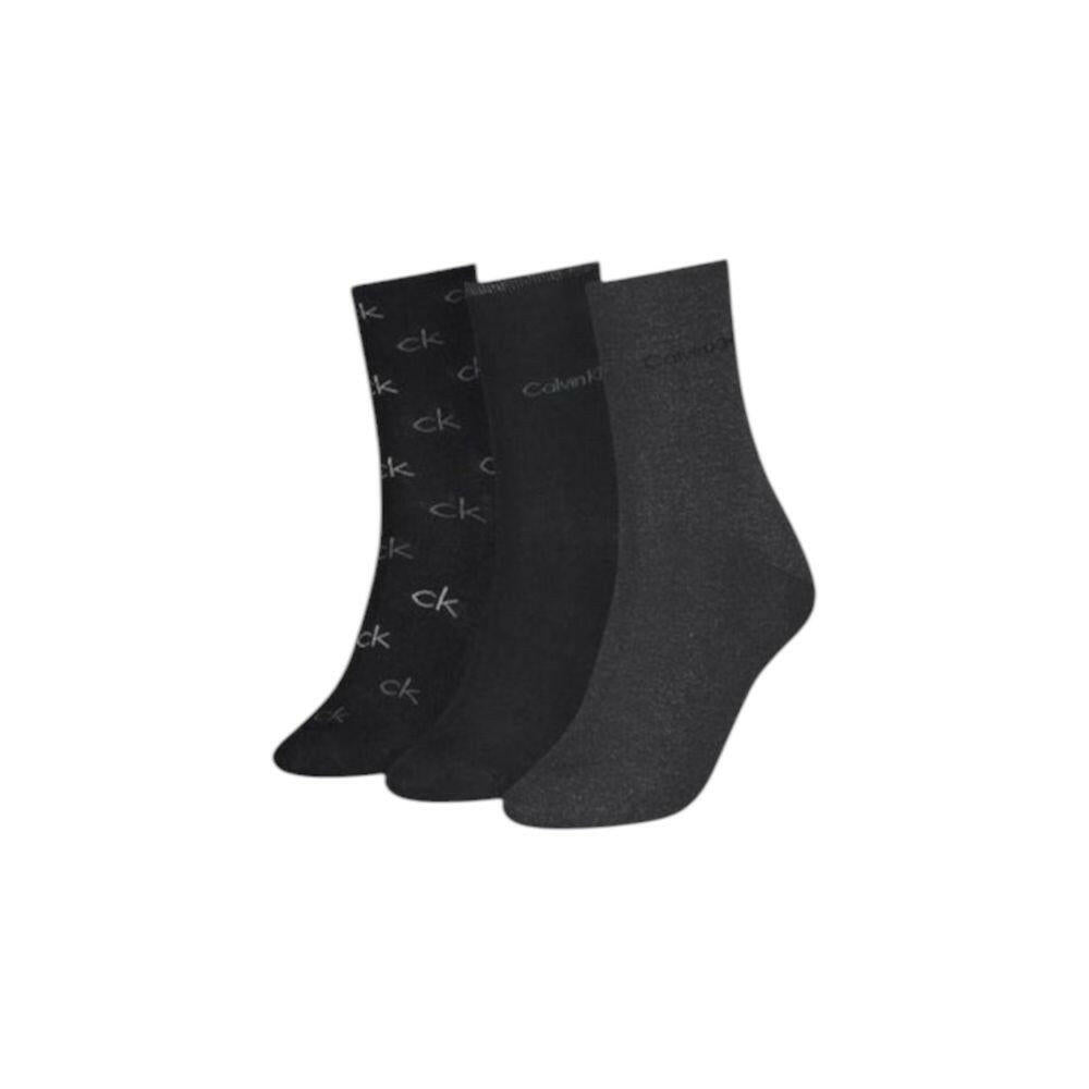Calvin Klein Black Cotton Sock Calvin Klein