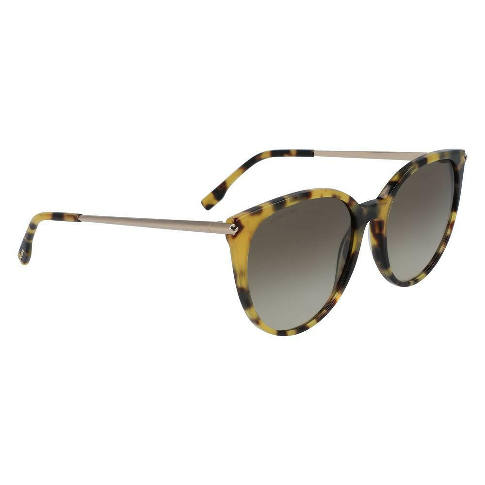 Lacoste Brown Metal Sunglasses Lacoste