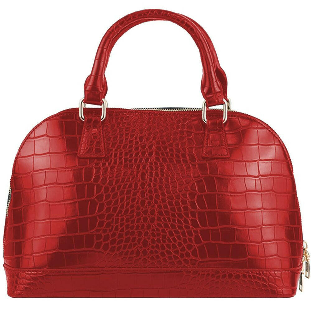 CRISTINAEFFE Red Polyethylene Handbag CRISTINAEFFE