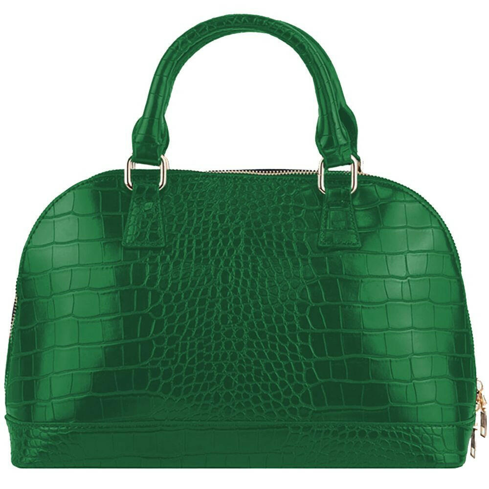 CRISTINAEFFE Green Polyethylene Handbag CRISTINAEFFE
