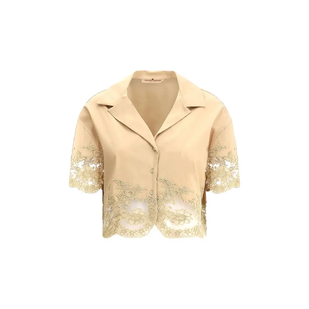 Ermanno Scervino Lace detail Shirt Ermanno Scervino