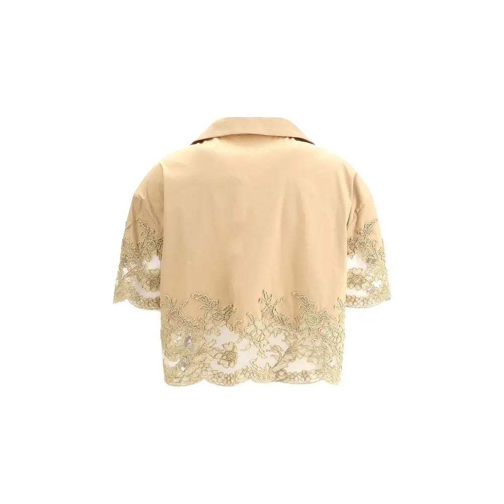 Ermanno Scervino Lace detail Shirt Ermanno Scervino