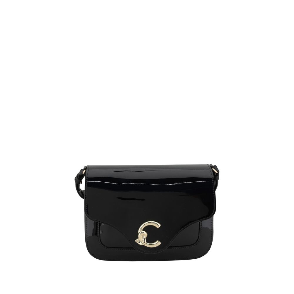 Coccinelle C-Me Patent Shoulder Bag Coccinelle