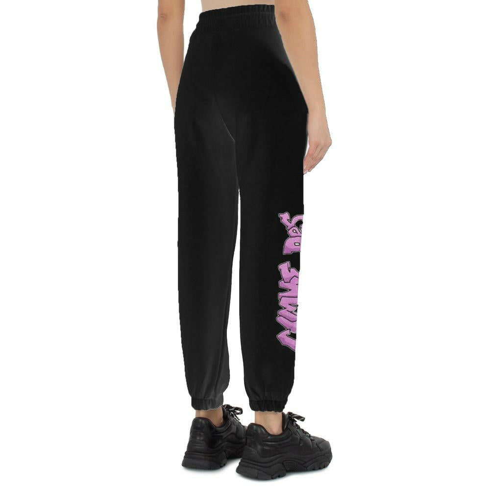 Comme Des Fuckdown Black Cotton Women Sweatpants Comme Des Fuckdown