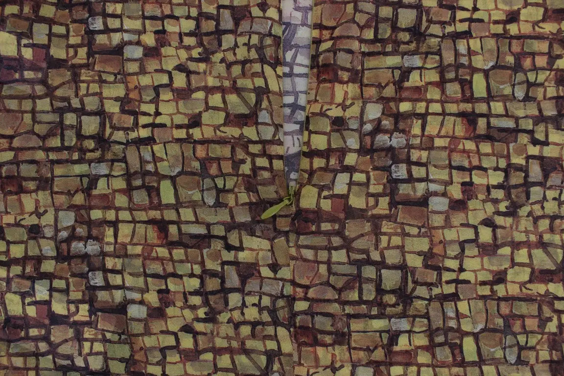 Dolce & Gabbana Sicilian Mosaic Print Silk Blouse Dolce & Gabbana