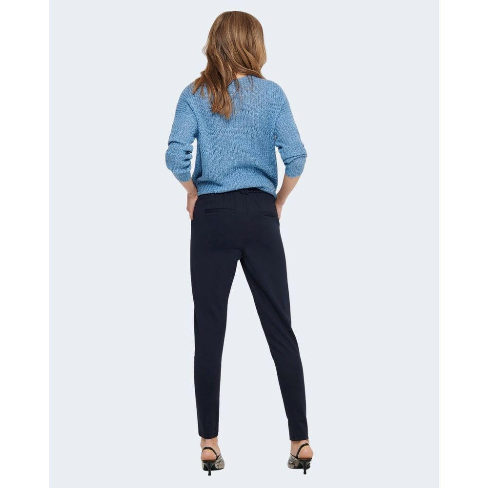 Only Blue Viscose Pant Only