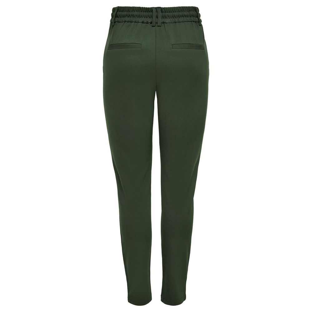 Pantalones casuales Only Green Viscose