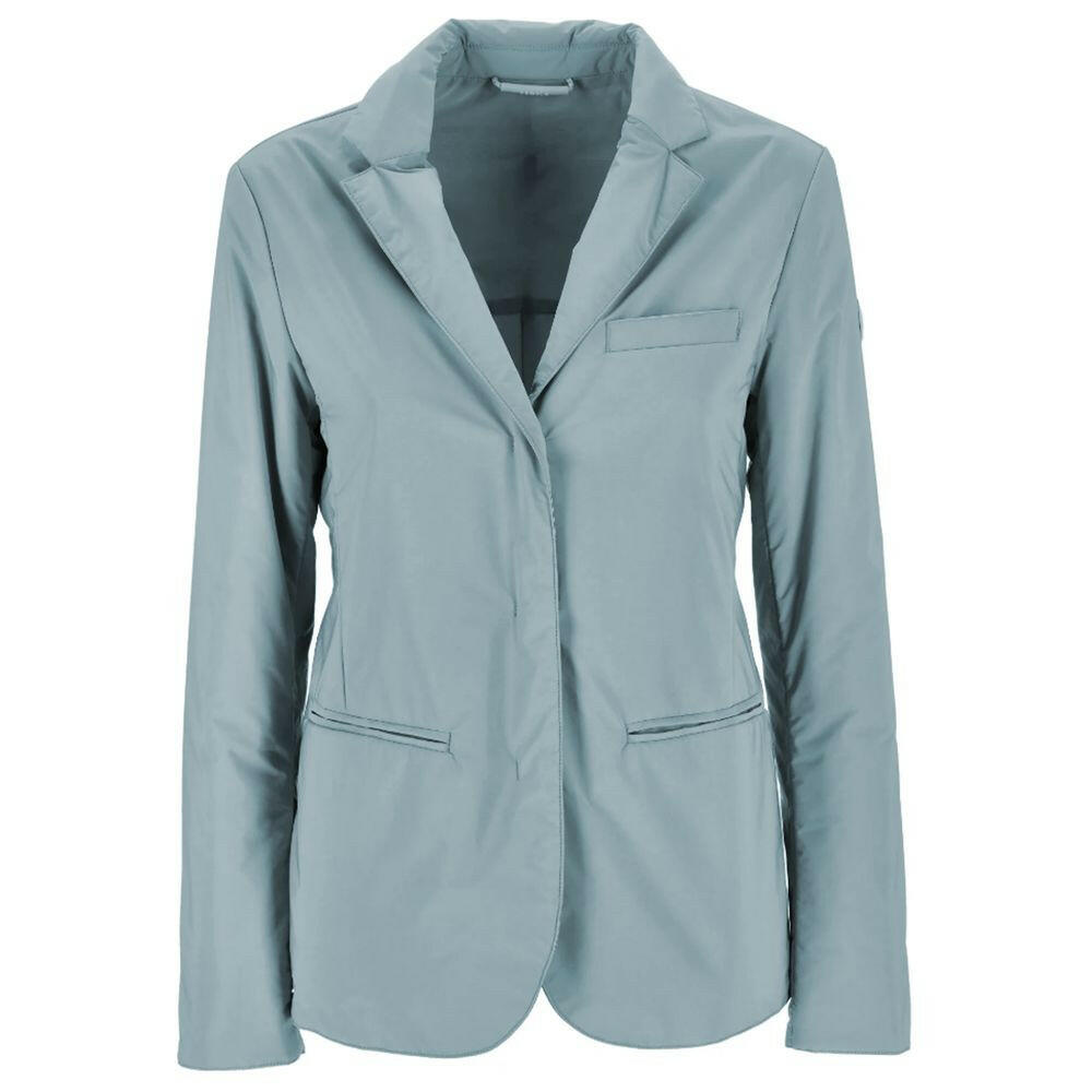 People Of Shibuya Light Blue Polyester Women Jacket People Of Shibuya
