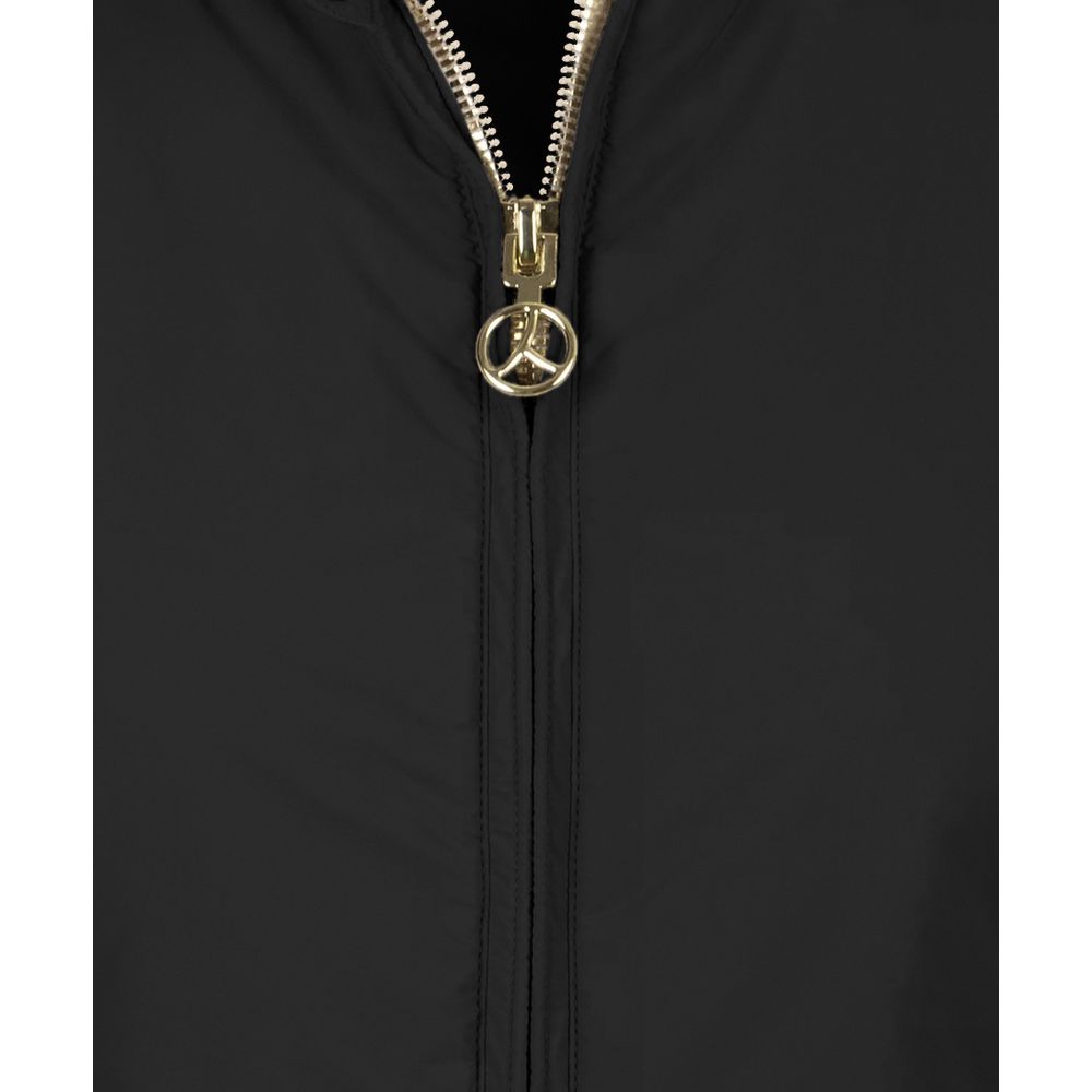 Chaleco de nailon negro para mujer de People Of Shibuya