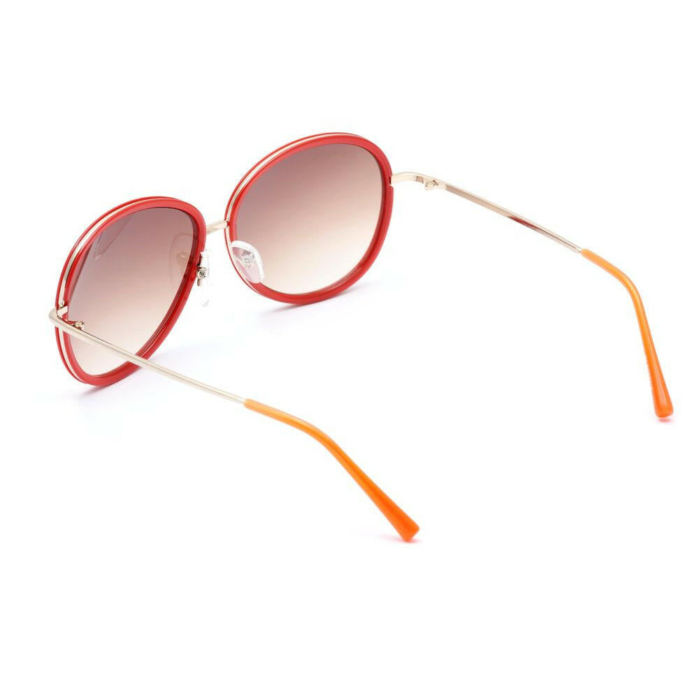 Lancaster Red Metal Sunglasses Lancaster