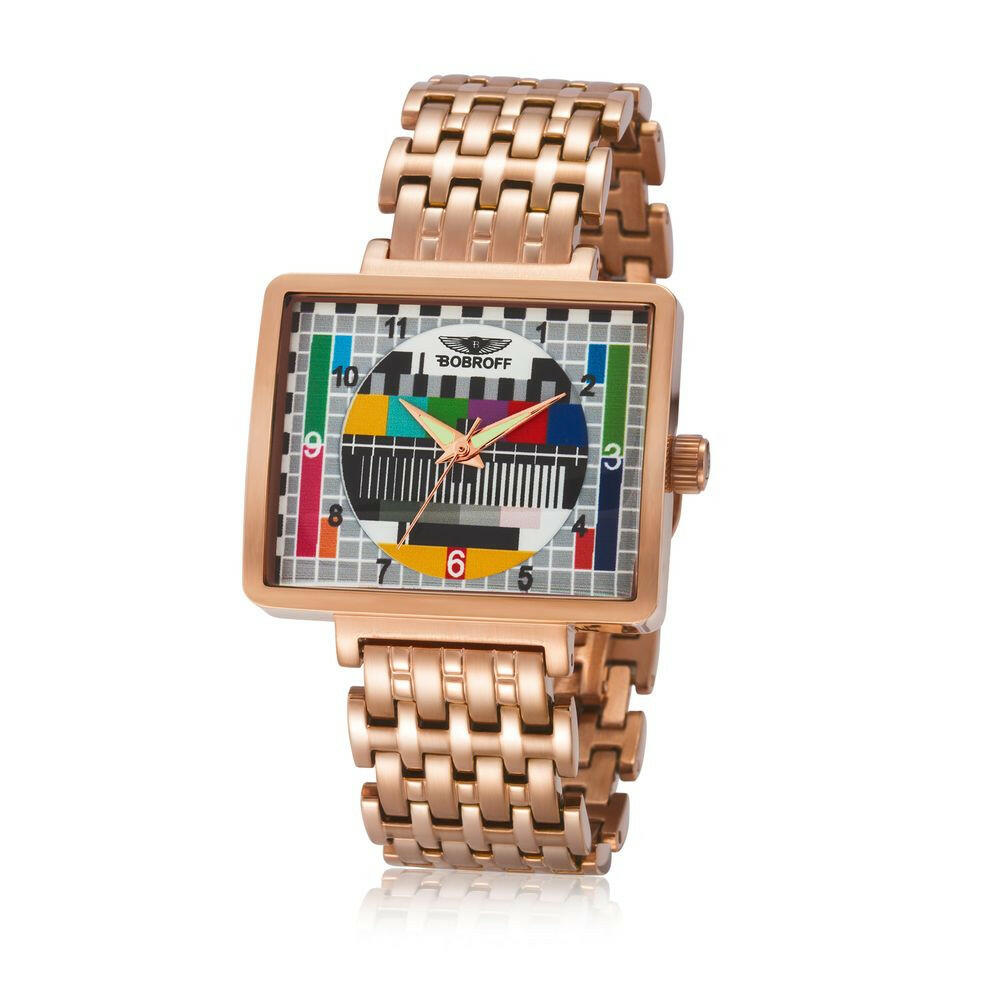 Bobroff Bronze Stainless Steel Watch Bobroff