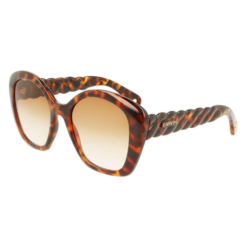 Lanvin Brown Bio Injected Sunglasses Lanvin