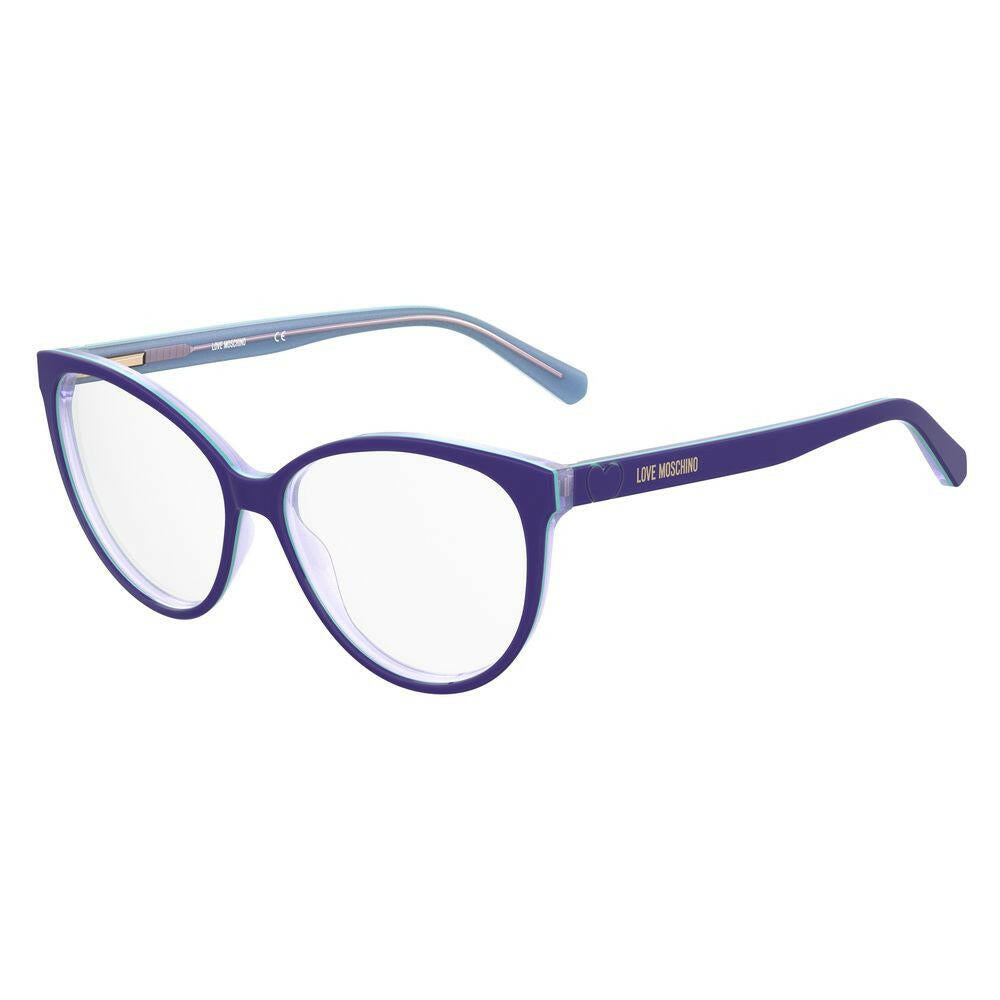 Love Moschino Purple Acetate Frames Love Moschino