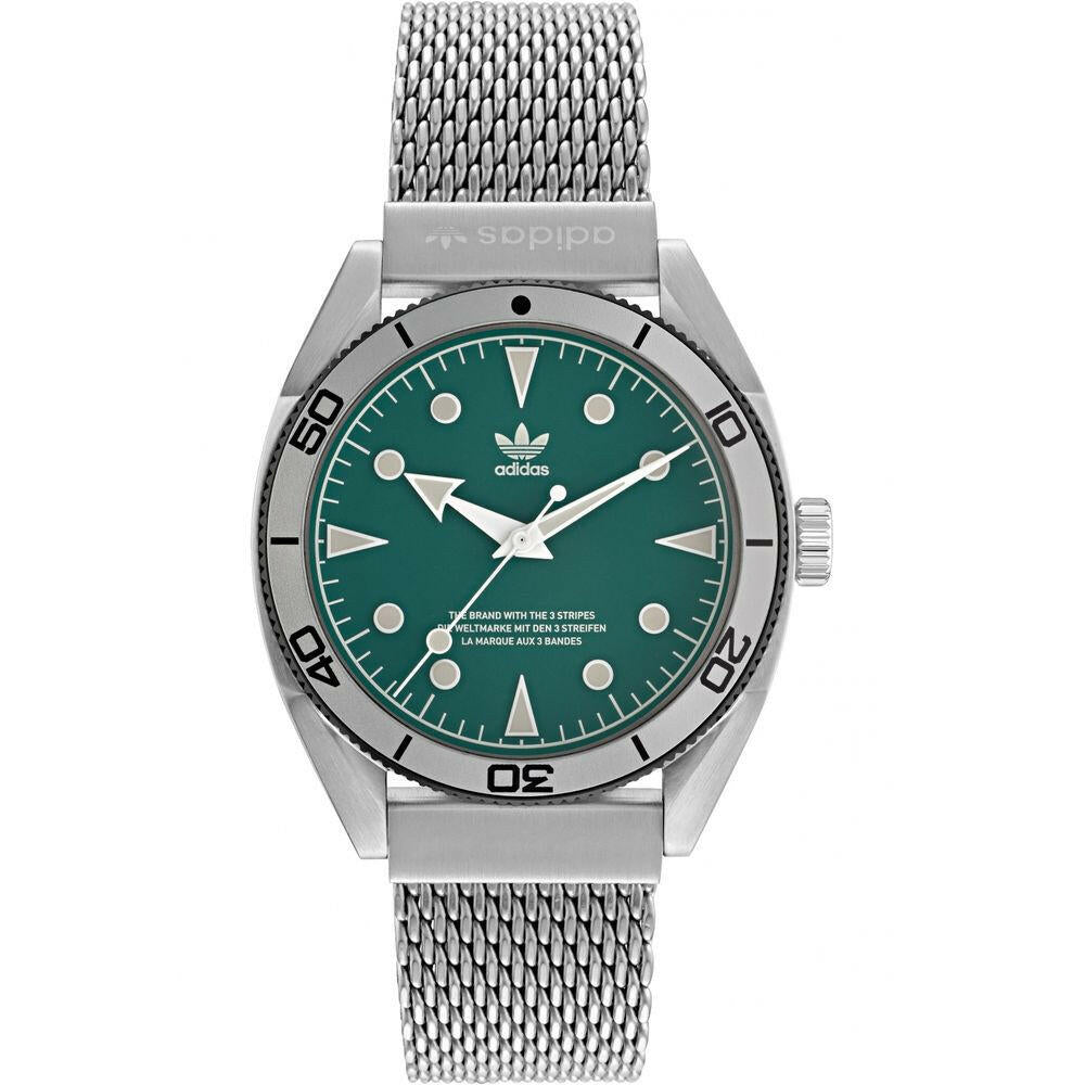 Adidas Gray Stainless Steel Watch Adidas