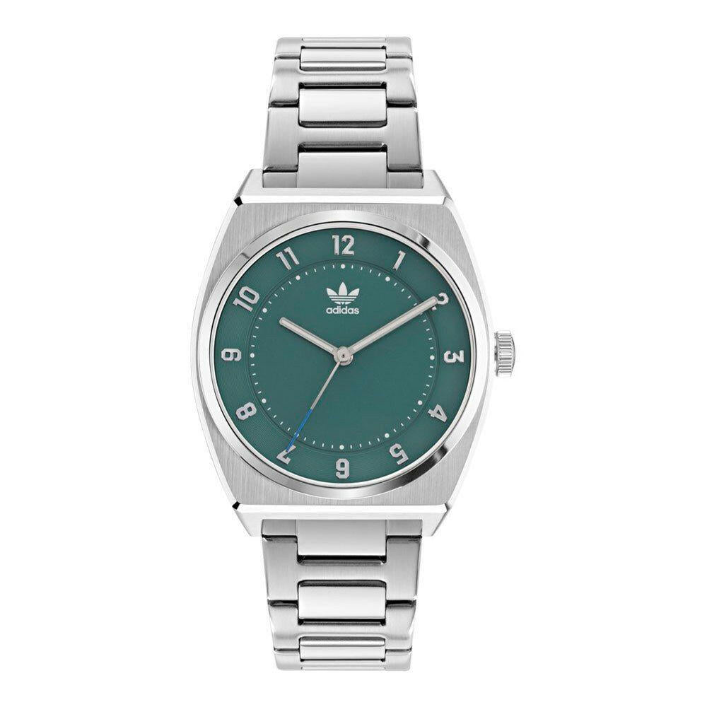 Adidas Gray Stainless Steel Watch Adidas