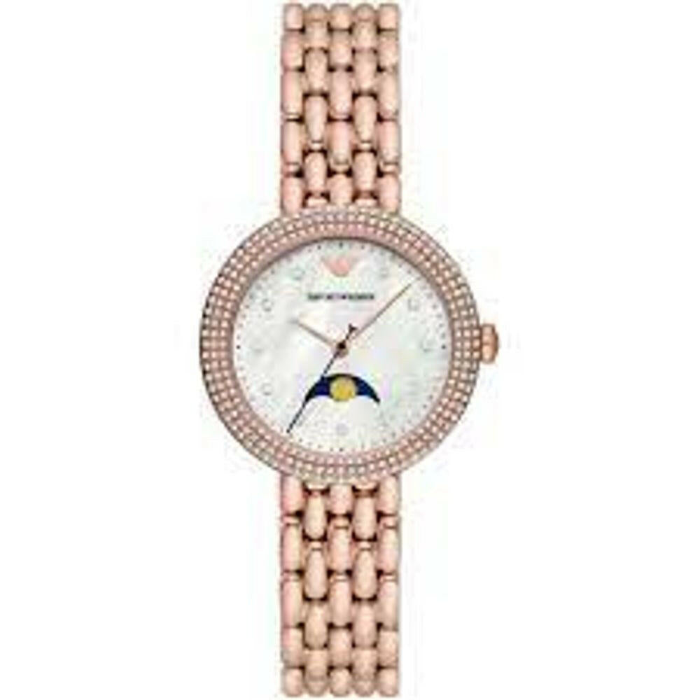 Armani Multicolor Stainless Steel Watch Armani