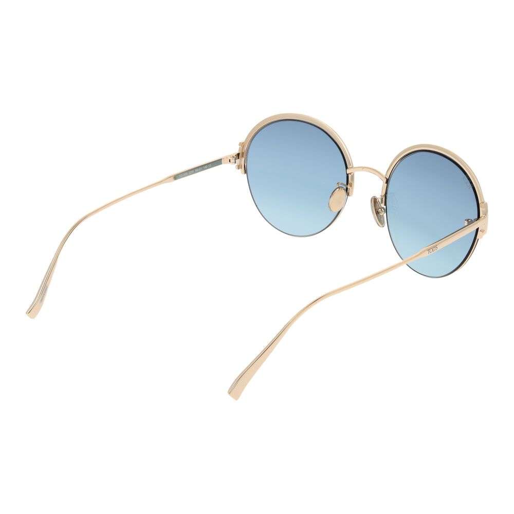 Gafas de sol doradas para mujer de Tod's