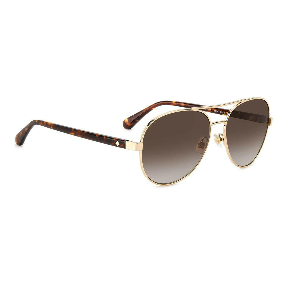 Kate Spade Gold Metal Sunglasses Kate Spade