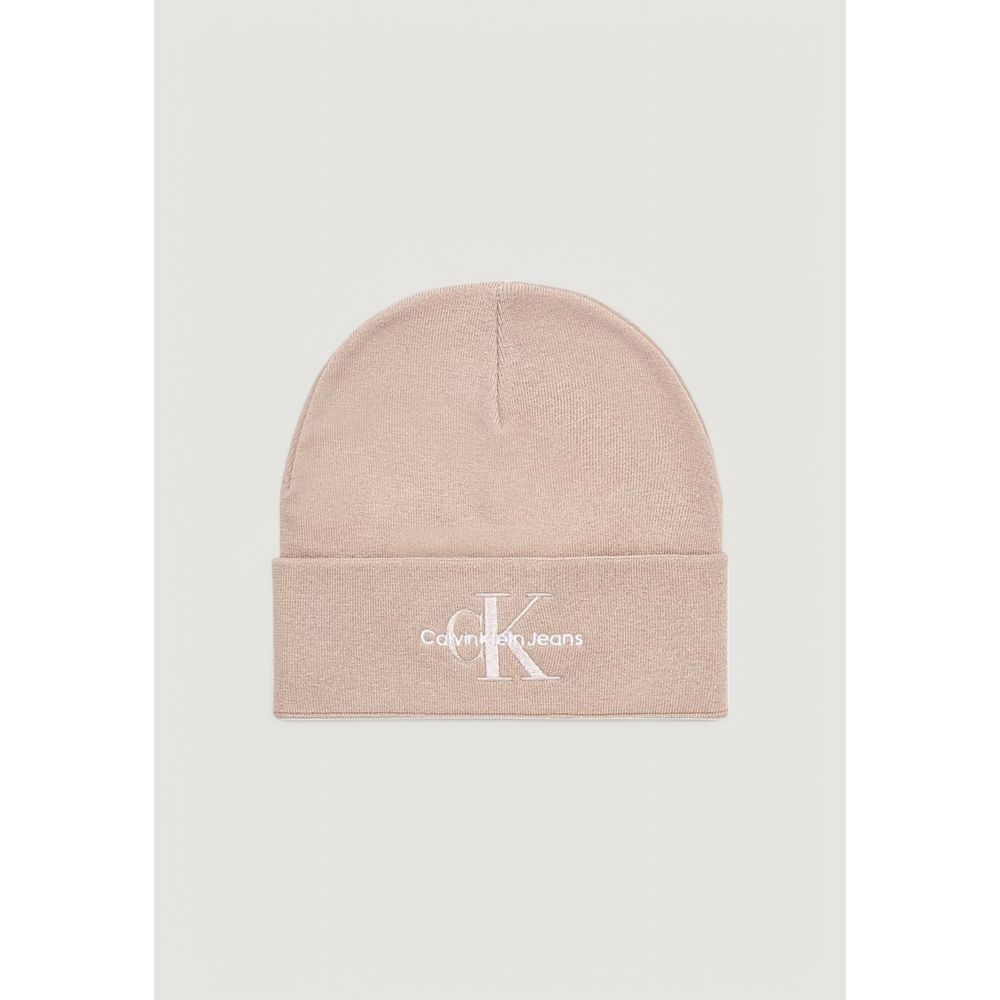 Calvin Klein Jeans Beige Cotton Caps Baseball Hat Calvin Klein Jeans
