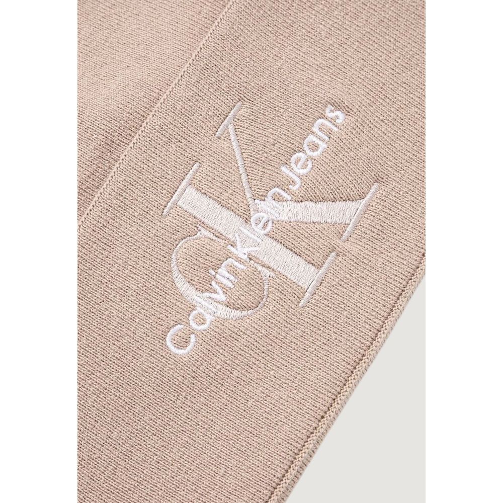 Calvin Klein Jeans Beige Cotton Caps Baseball Hat Calvin Klein Jeans