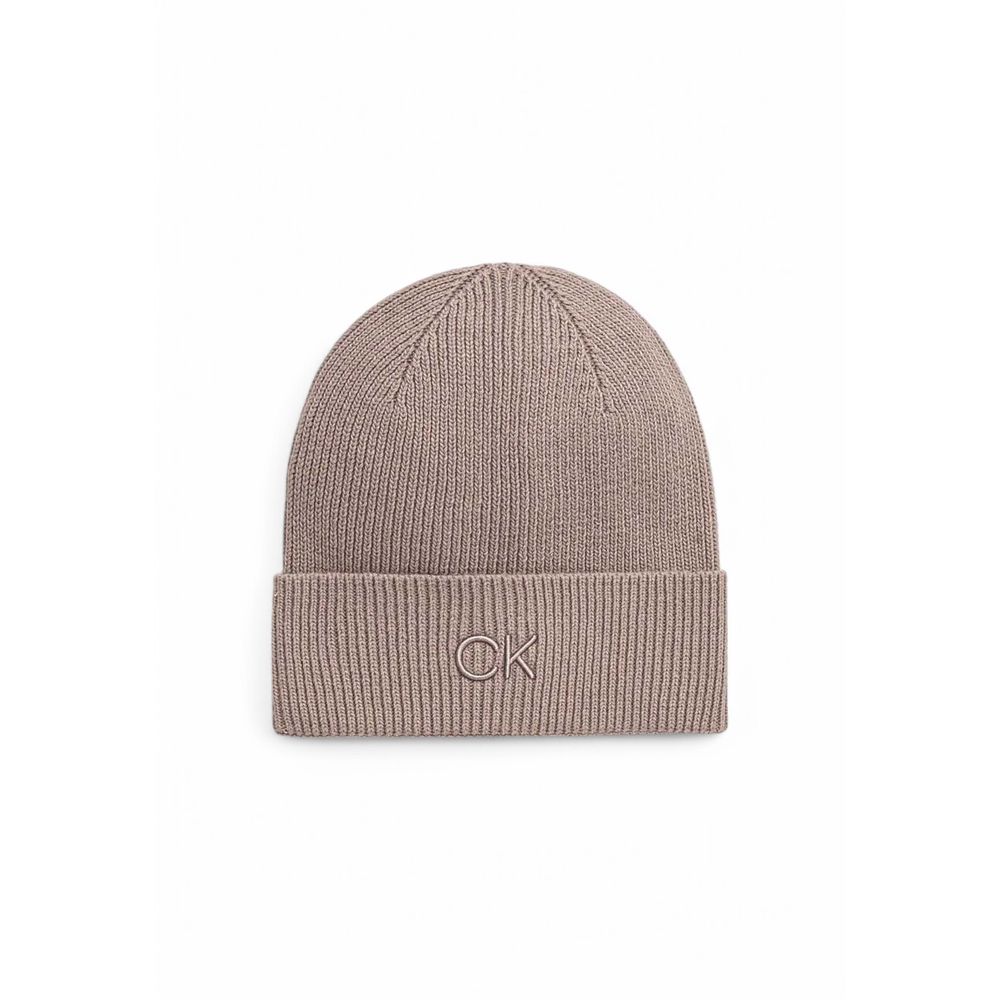 Calvin Klein Beige Organic Cotton Caps Baseball Hat Calvin Klein