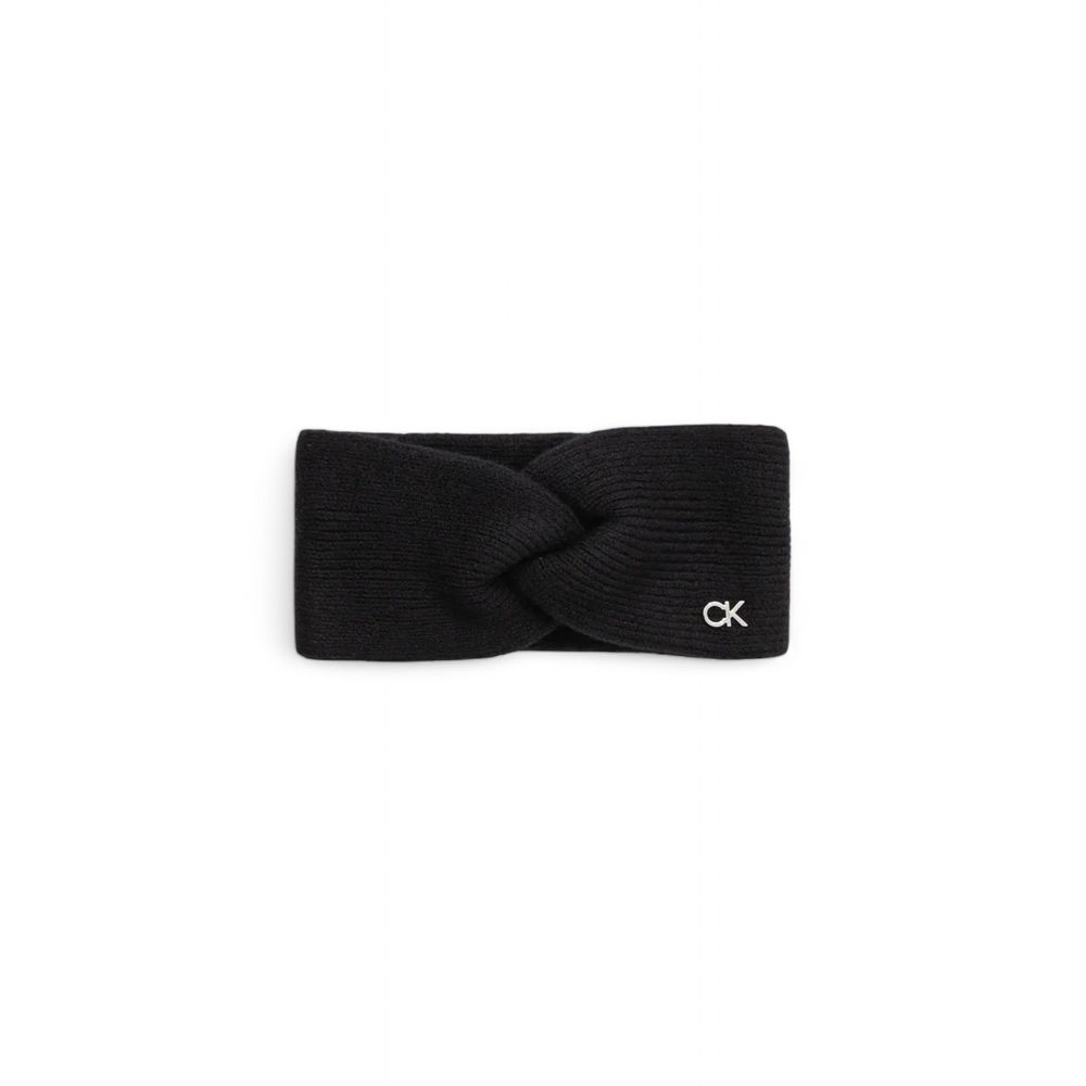 Calvin Klein Black Wool Hat Calvin Klein