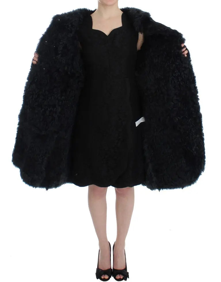 Dolce & Gabbana Exquisite Shearling Coat Jacket Dolce & Gabbana