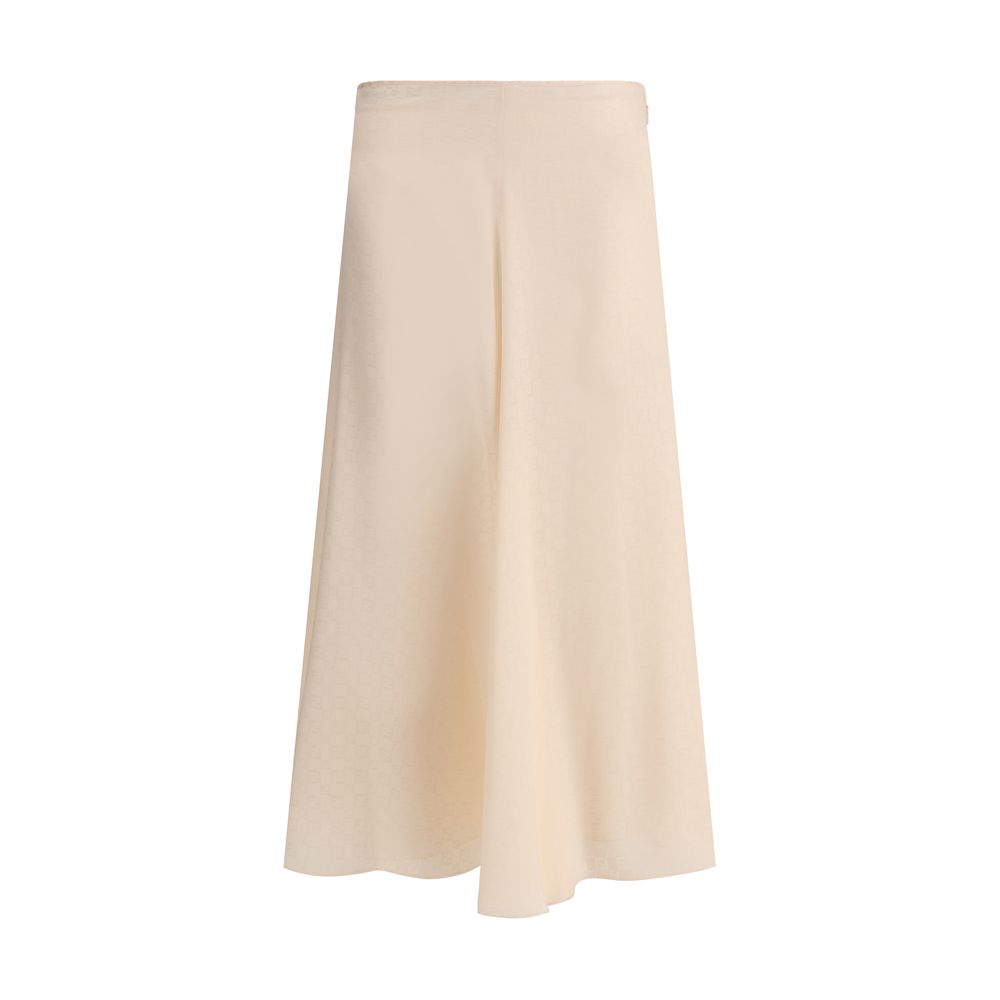 Fendi Silk midi Skirt Fendi