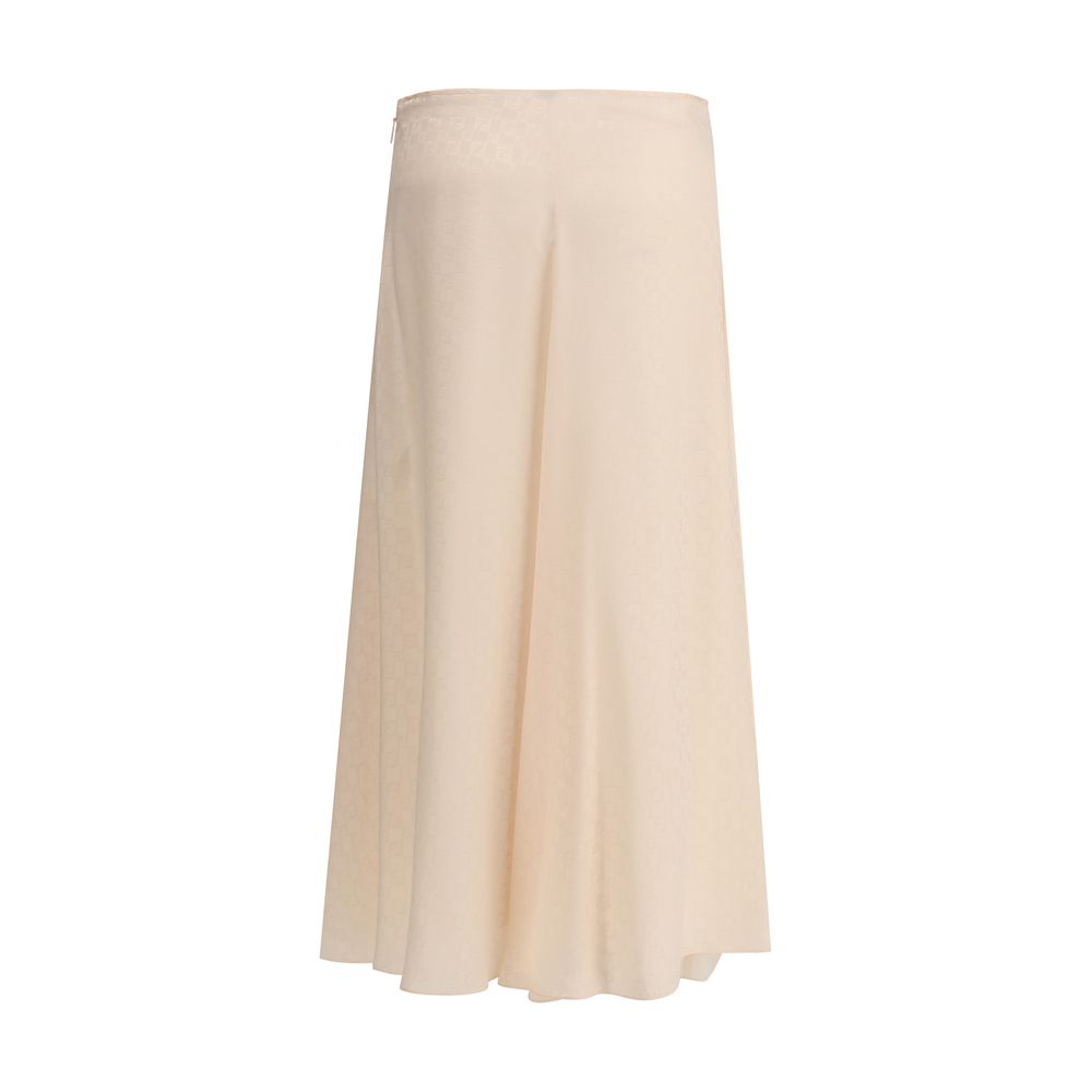 Fendi Silk midi Skirt Fendi