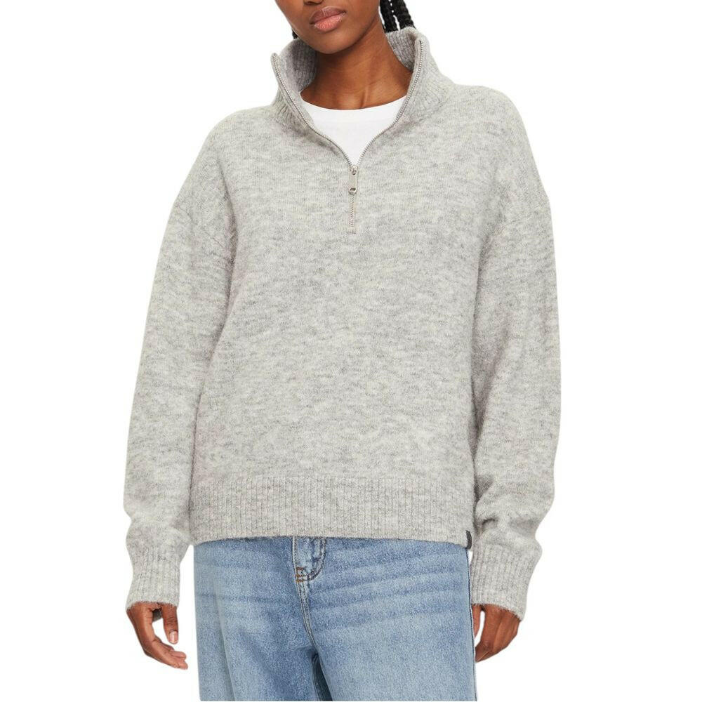Calvin Klein Jeans Gray Polyester Cardigan Calvin Klein Jeans