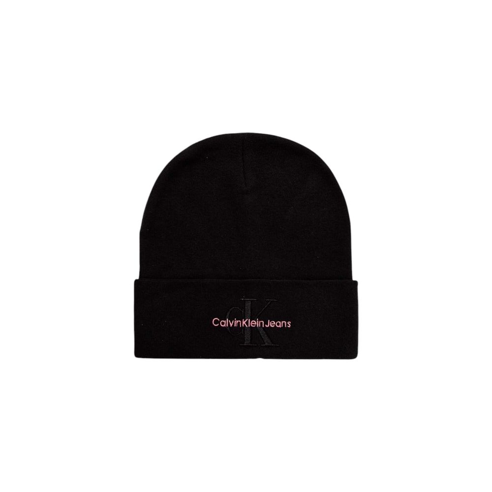 Calvin Klein Jeans Black Cotton Caps Baseball Hat Calvin Klein Jeans