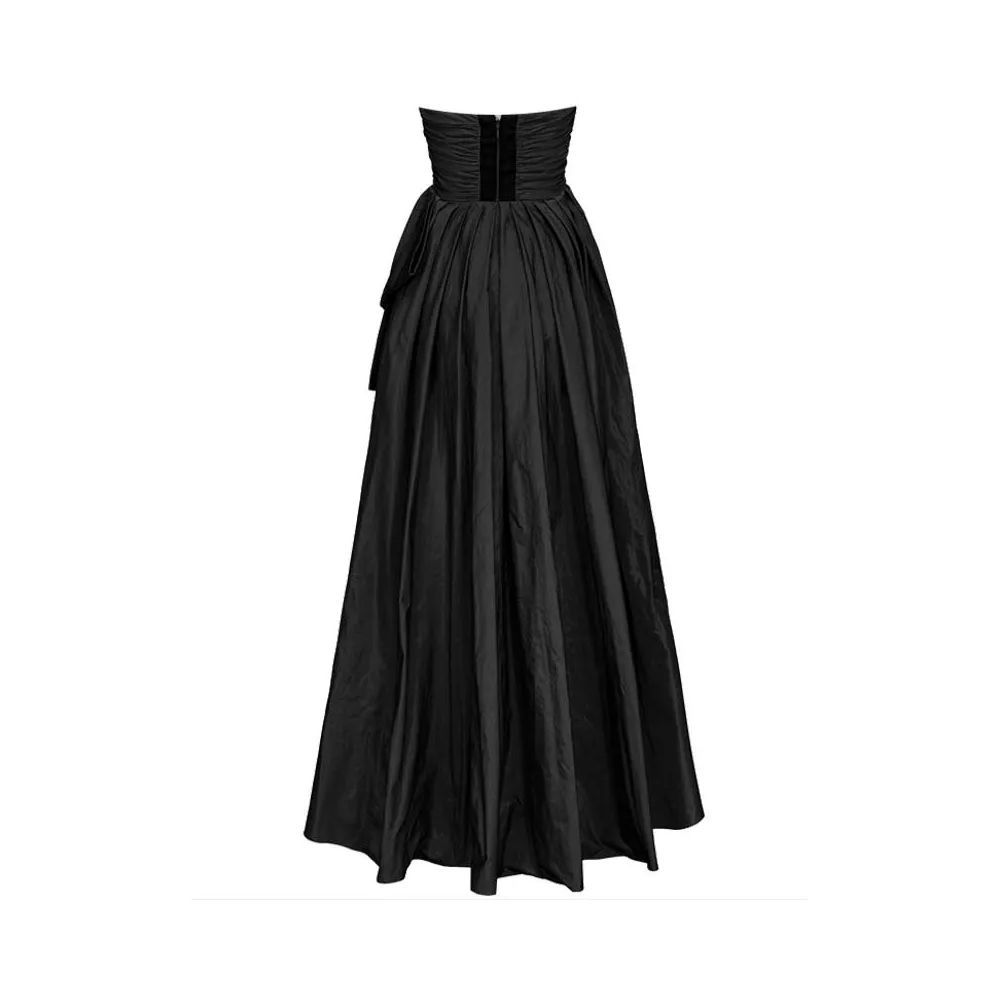 PINKO Black Elastane Dress PINKO