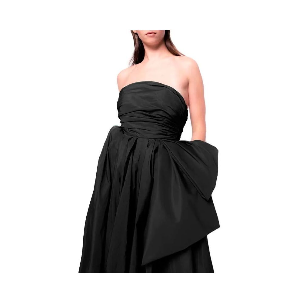 PINKO Black Elastane Dress PINKO
