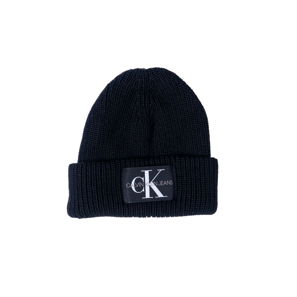 Calvin Klein Black Marabou Hat Calvin Klein