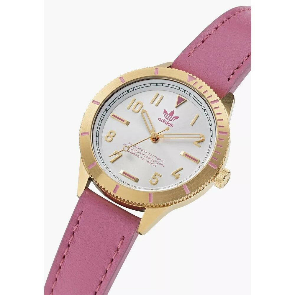 Adidas Multicolor Leather Watch Adidas