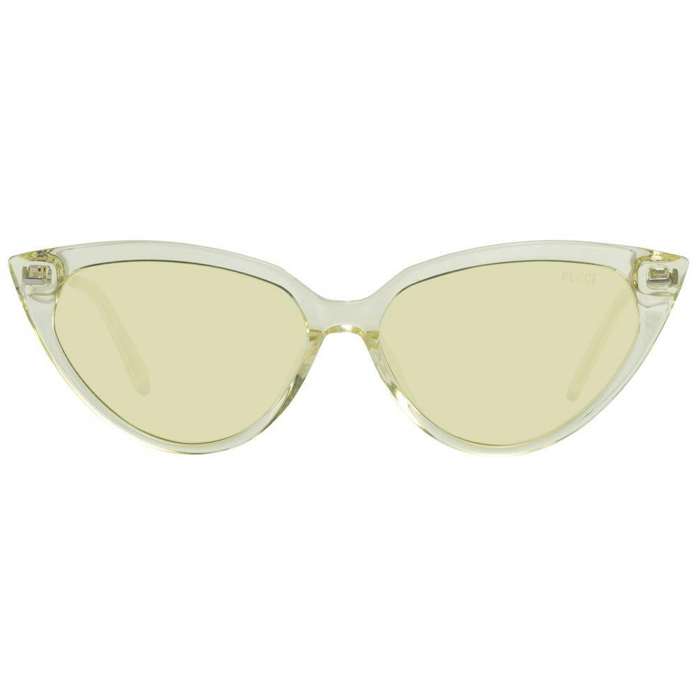 Emilio Pucci Yellow Metal Sunglasses Emilio Pucci