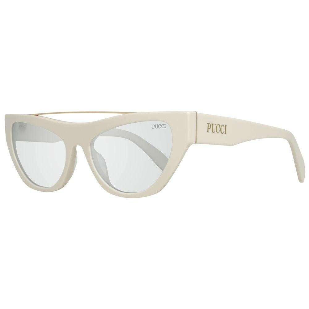 Emilio Pucci White Metal Sunglasses Emilio Pucci