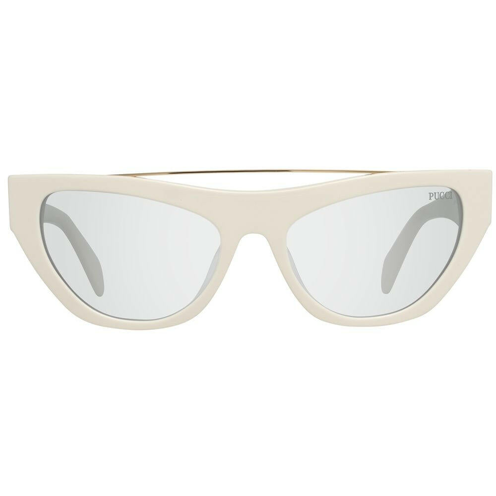 Emilio Pucci White Metal Sunglasses Emilio Pucci