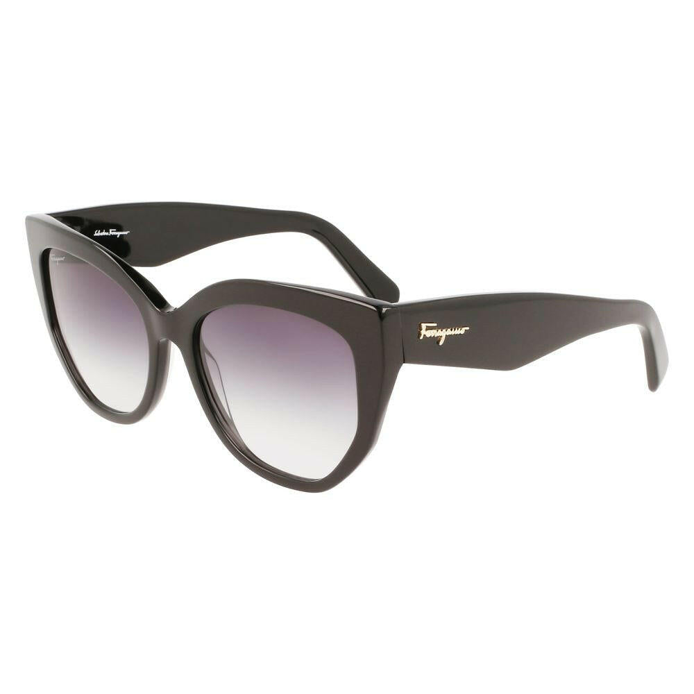 Ferragamo Black Acetate Sunglasses Ferragamo