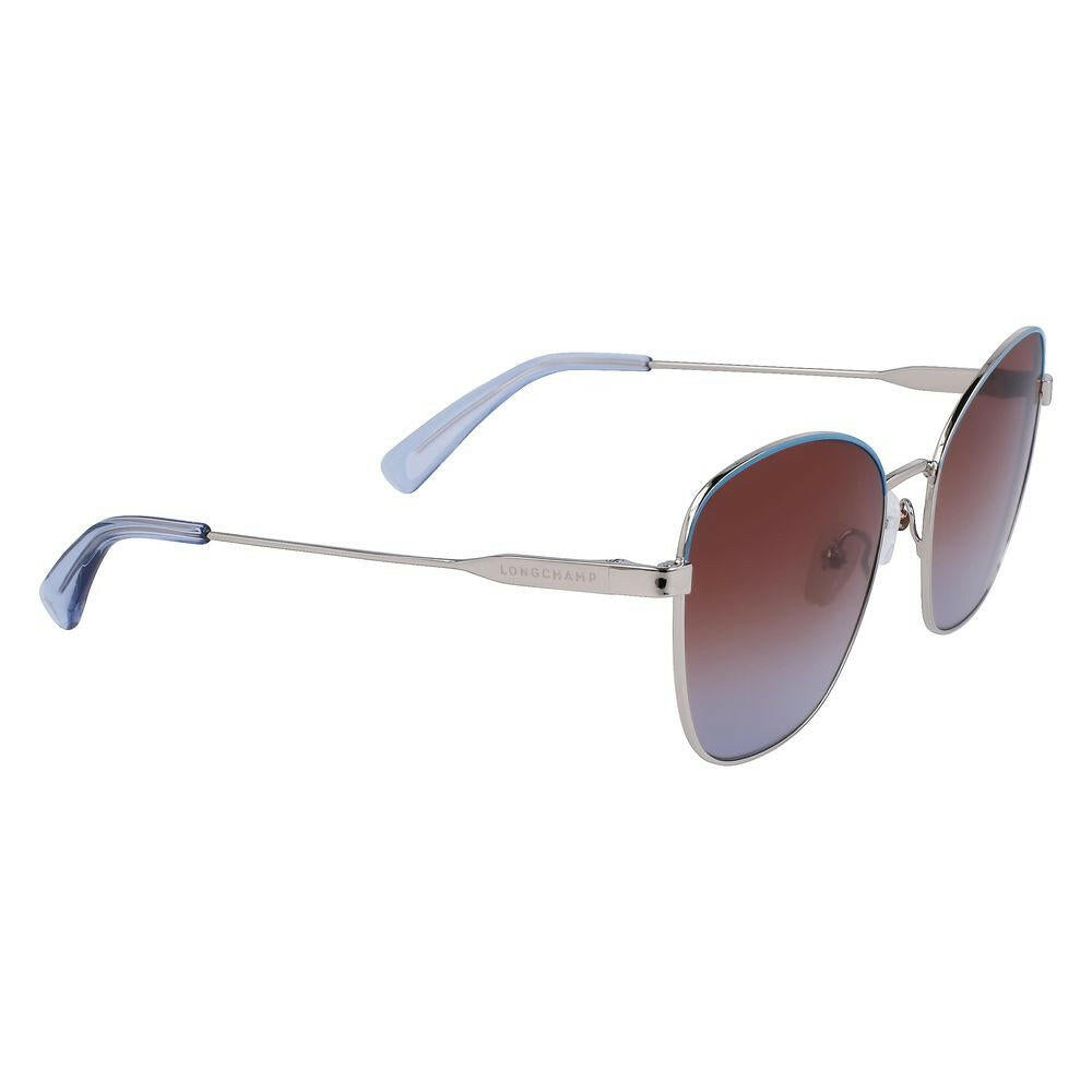Longchamp Gray Metal Sunglasses Longchamp