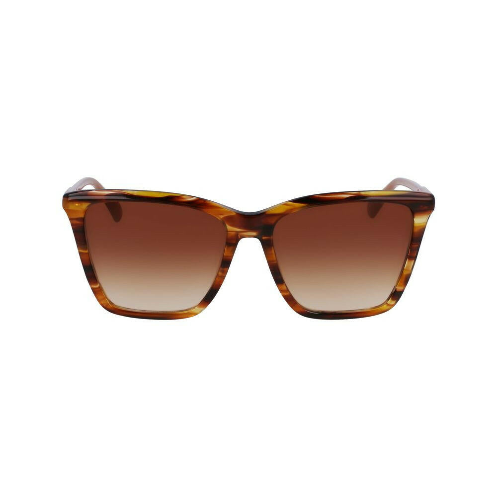 Longchamp Brown Acetate Sunglasses Longchamp