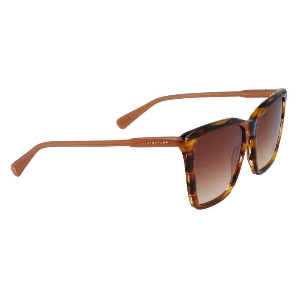 Longchamp Brown Acetate Sunglasses Longchamp