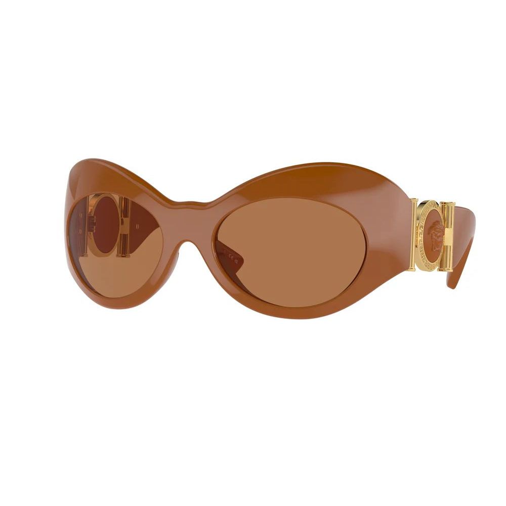Versace Brown Acetate Sunglasses Versace