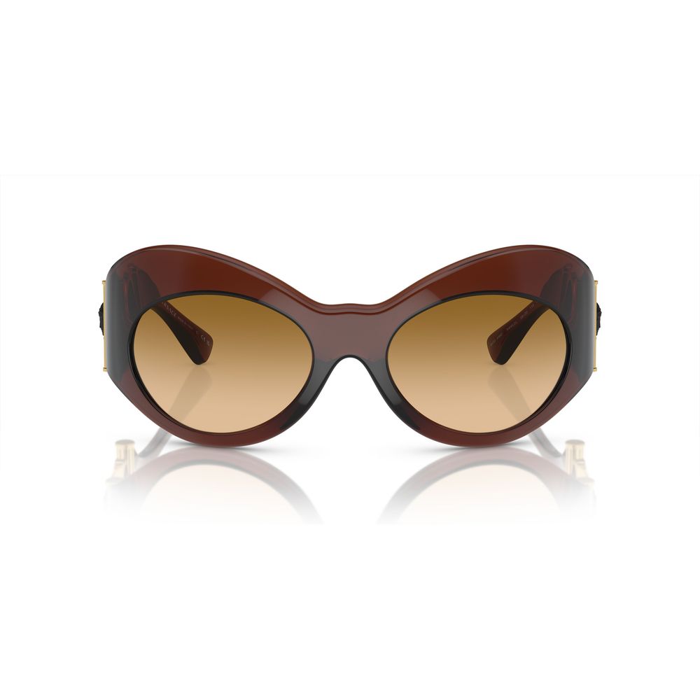 Versace Brown Acetate Sunglasses Versace