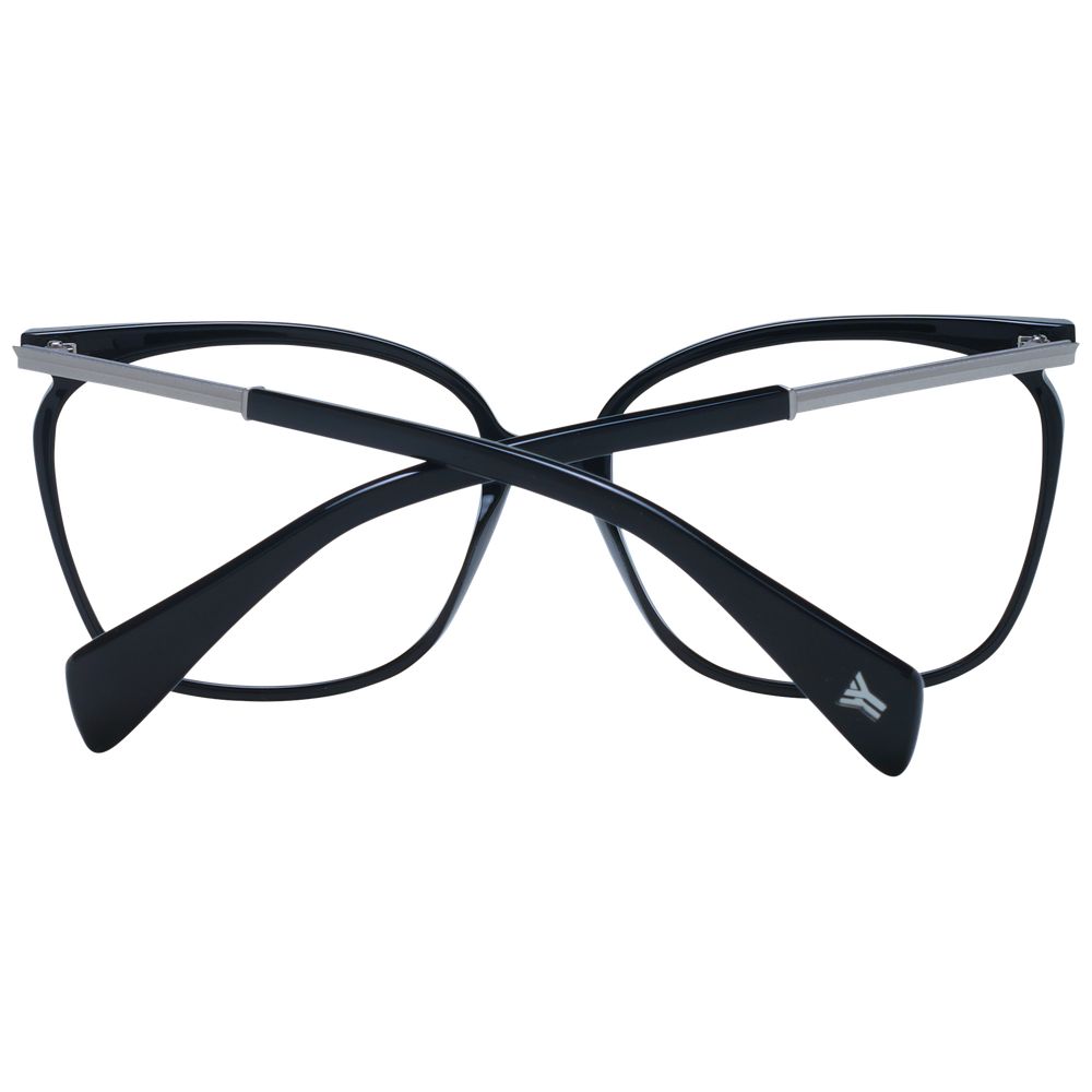 Yohji Yamamoto Black Women Glasses Frame Yohji Yamamoto