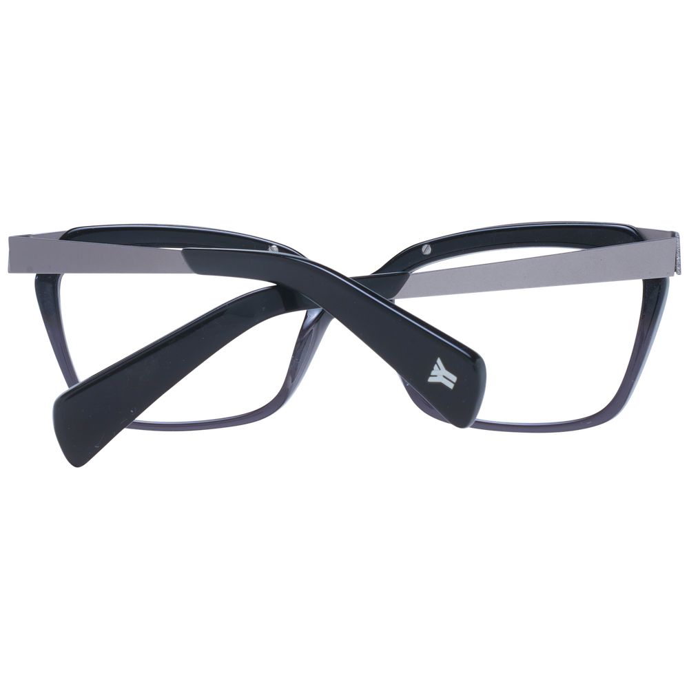 Yohji Yamamoto Black Women Glasses Frame Yohji Yamamoto